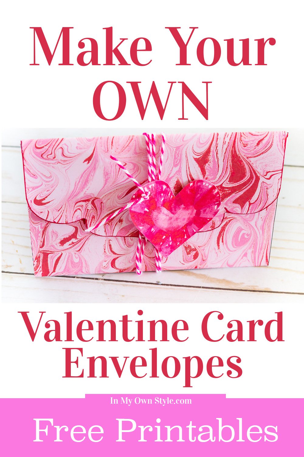 How to make envelopes using printable envelope templates.