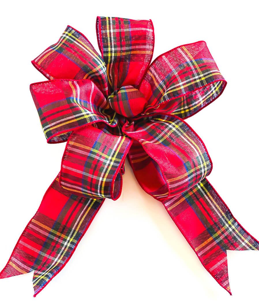 How to Make a Ribbon Bow for Wreaths, Gifts & Decor (Step-by-Step)