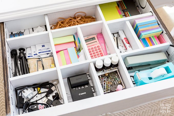 desk drawer dividers to make