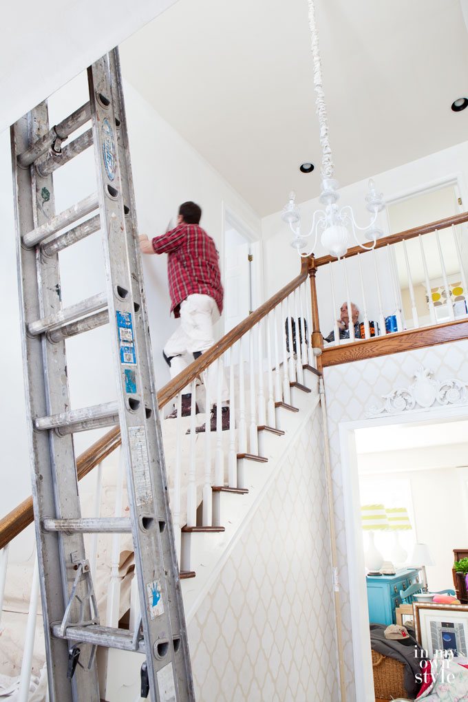 Painting-around-staircases