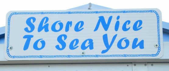 Shore sign
