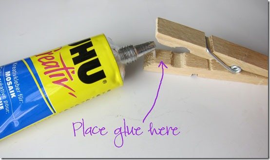 where-to-put-glue-on-clothespins
