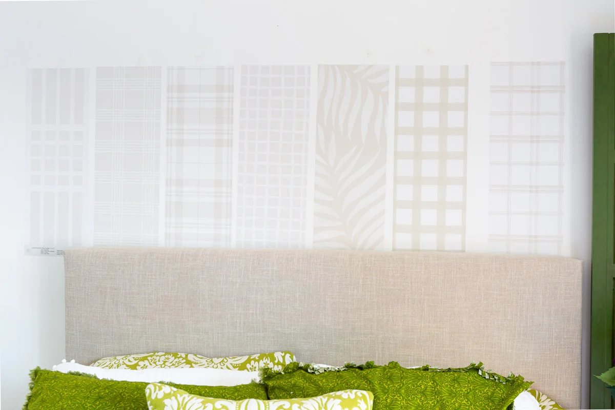 Sampling-Love-&-Design-wallpapers-on-wall