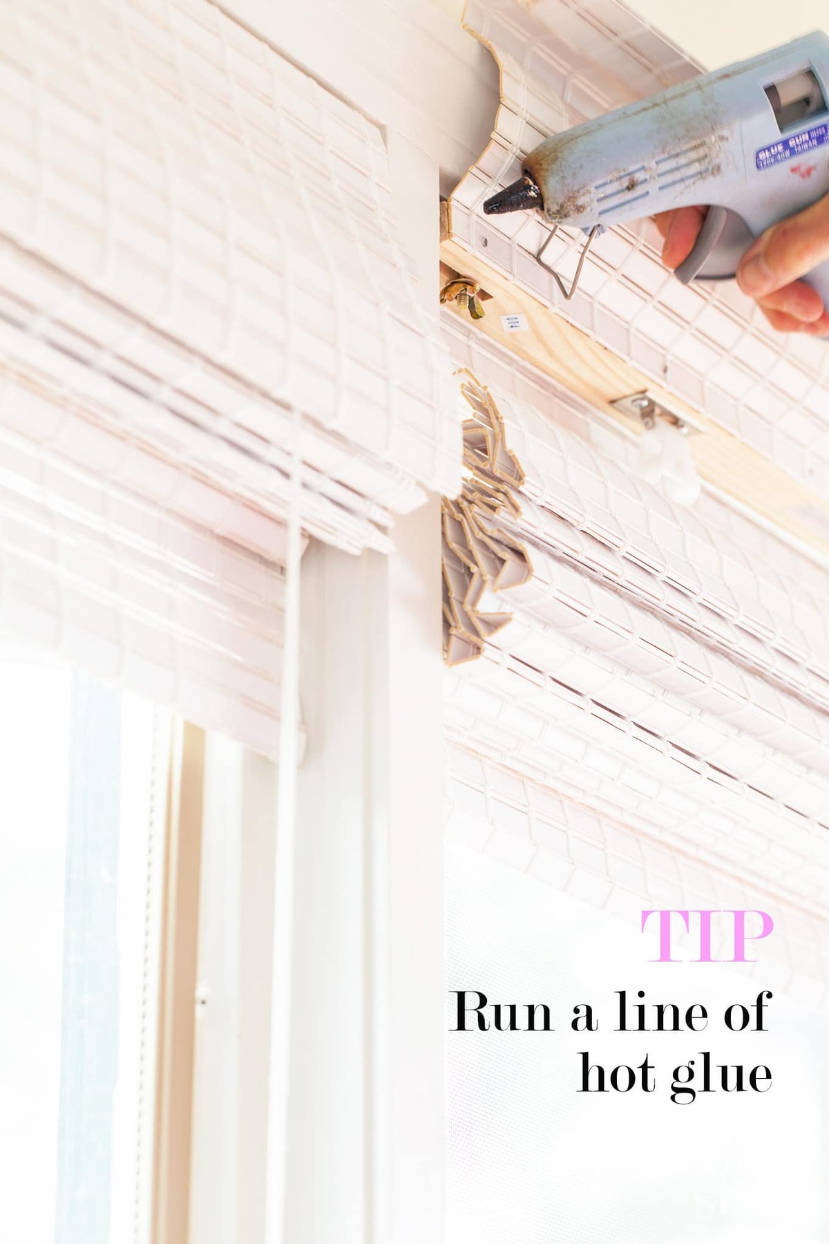 How to fix a window shade