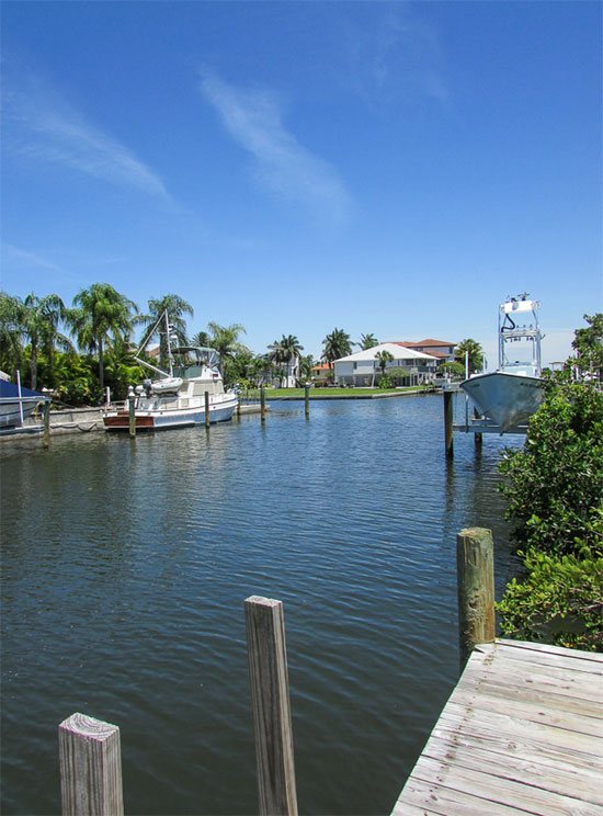 Canal at anna Maria Island Home Rentals