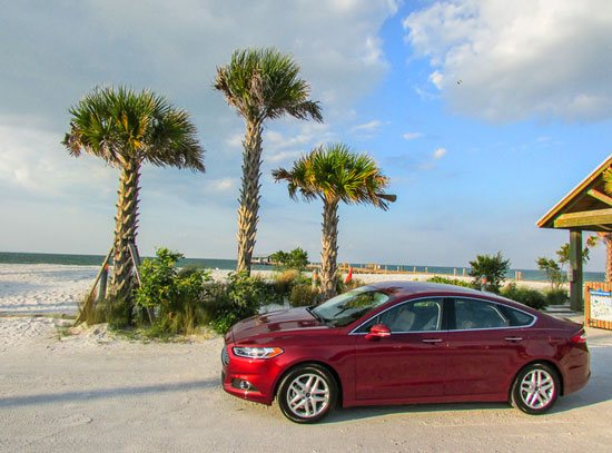 Ford-Fushion on Anna Maria Island