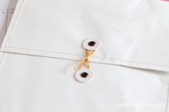 Anthropologie-Receipt-envelope