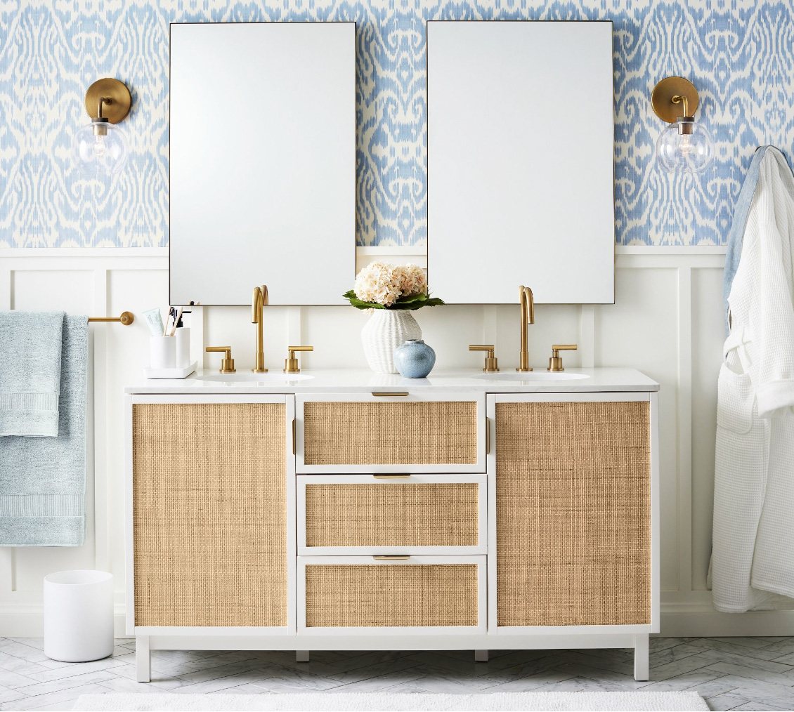 Pottery Barn sink vanity