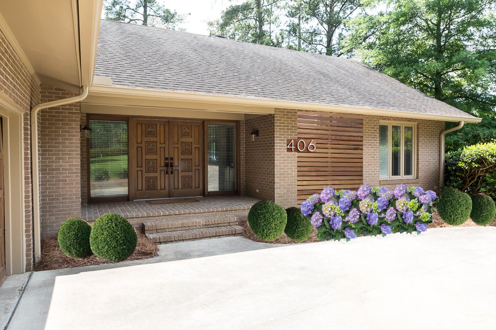 My vision for updating the front exterior of my home.