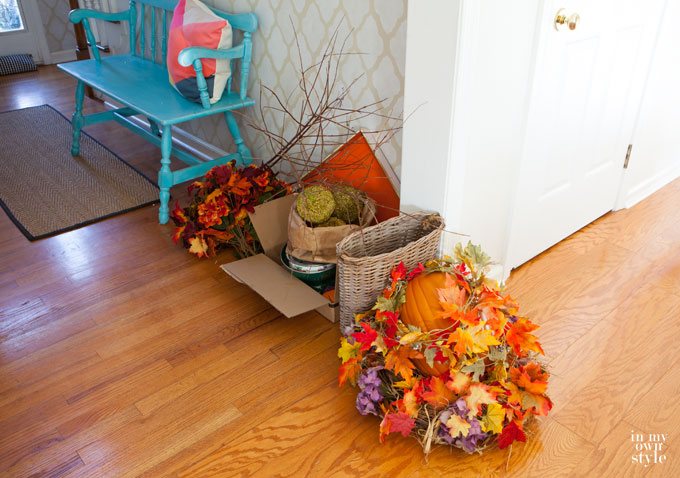 Organizing Christmas Decor