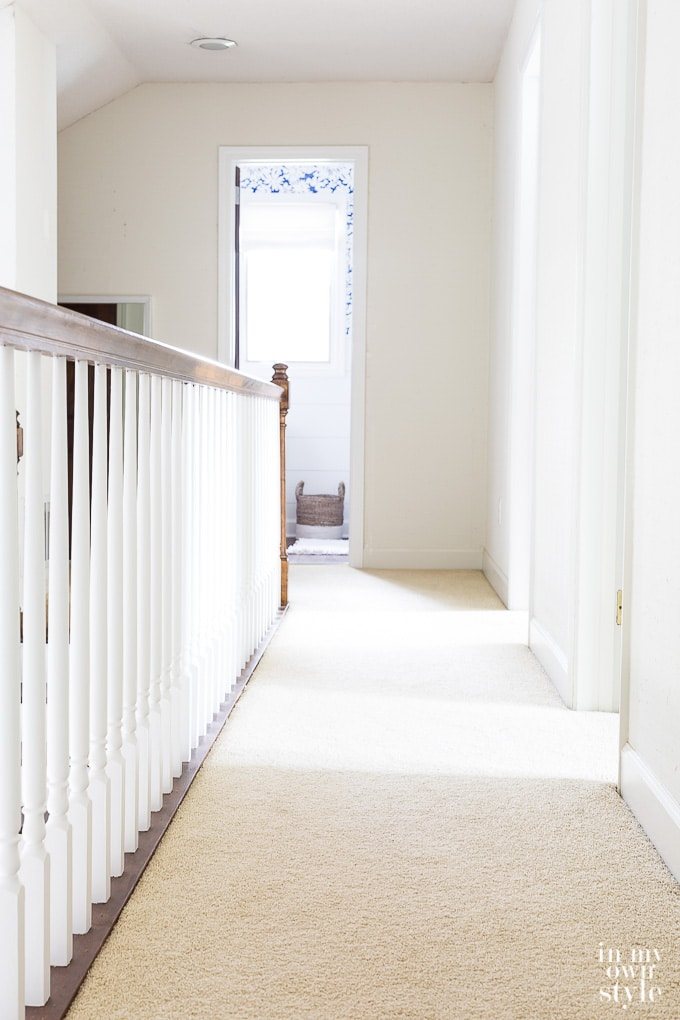 DIY tip to make a spot cleaned carpet look like new