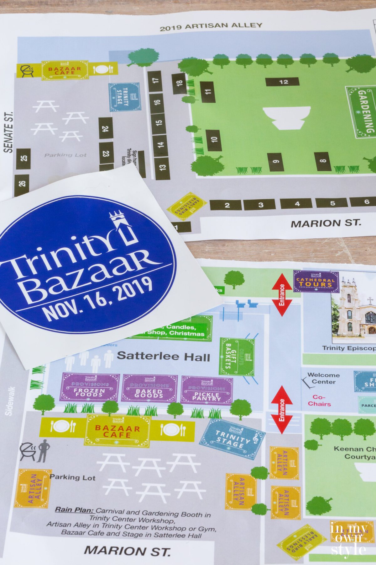 Trinity Bazaar map