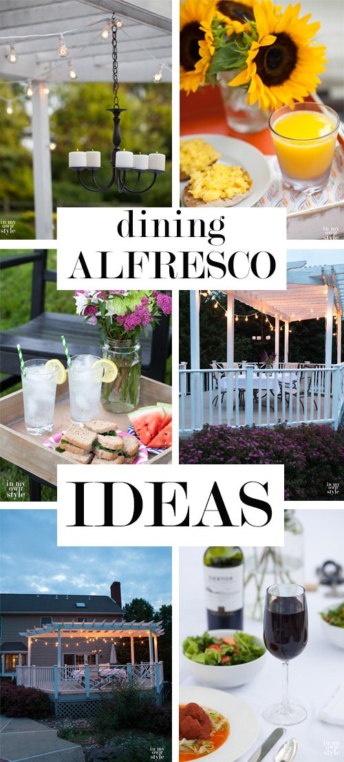 Don't wait for someday. Set up a "movable feast basket" so you can make dining alfresco quick and easy. Simple ideas to make your warm weather meals feel like you are on vacation. | Oducu