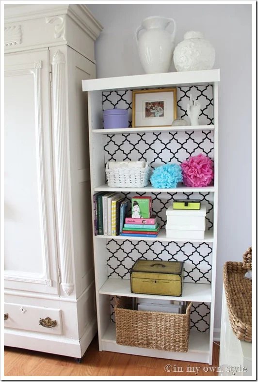 Decorating a Billy Bookcase