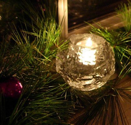 Candleglow holiday decorations