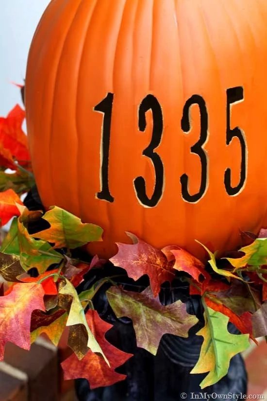 How to Carve Your Address into a Pumpkin with a Hot Knife