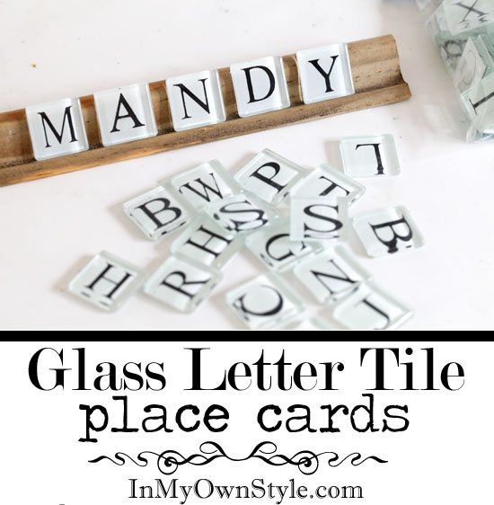 white glass Scrabble tiles