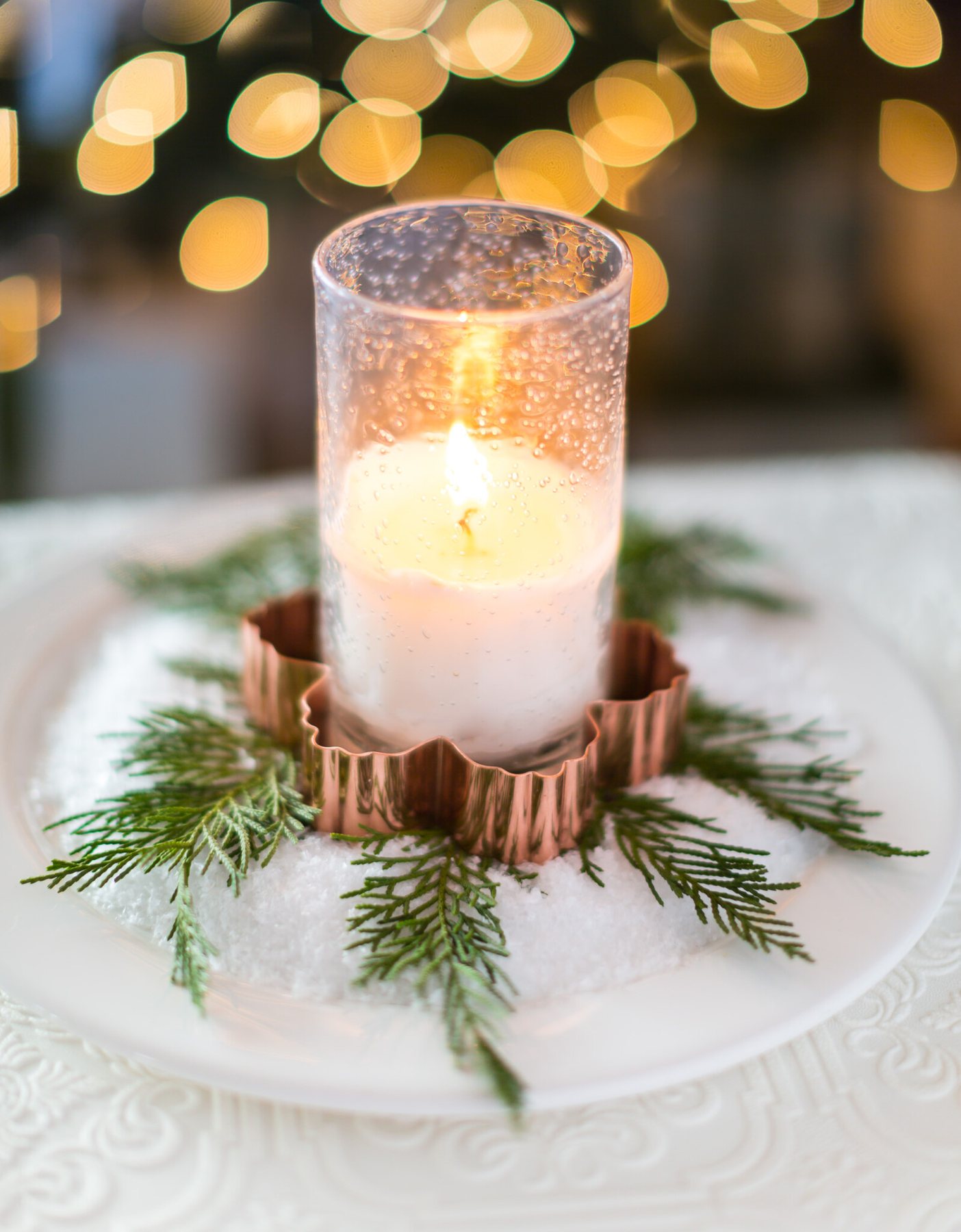 Copper cookie cutter repurposing ideas for Christmas