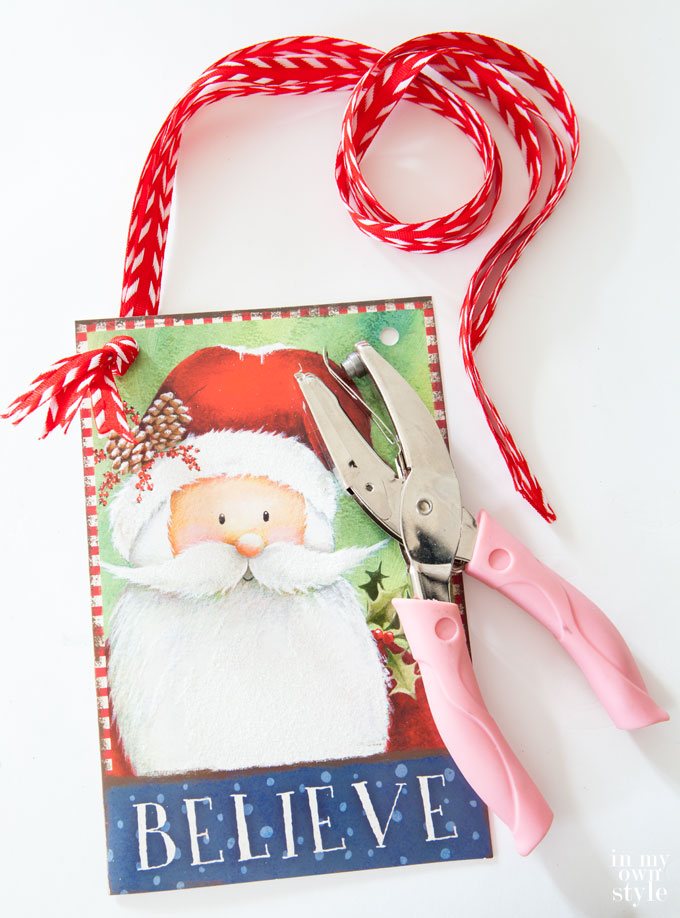 Things to make using Christmas cards