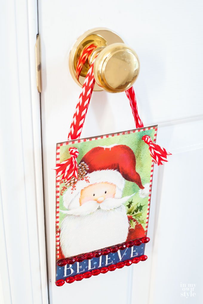 Ideas to make using Christmas cards | Oducu