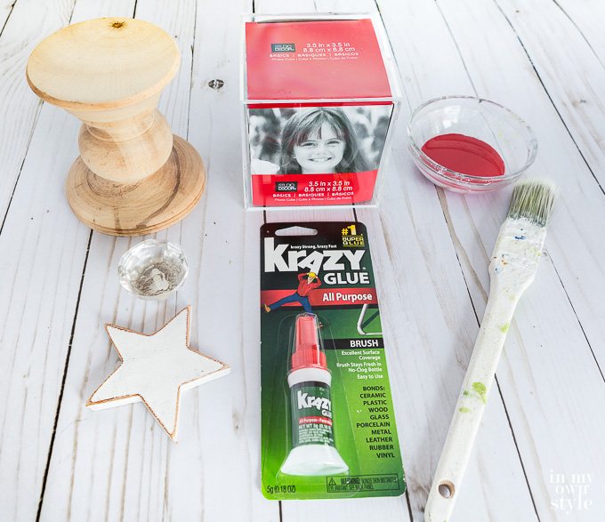 Creative uses for an acrylic photo cube