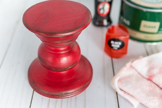 How to make a painted item look aged?