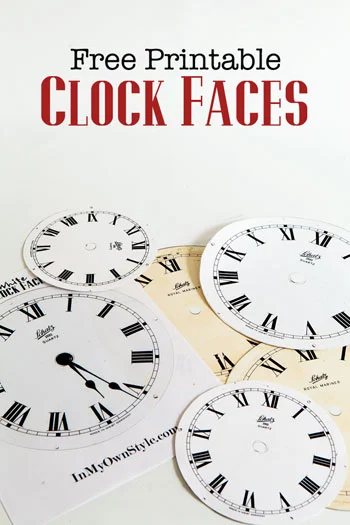 Free-Printable-clock-faces-white-and-antique-white