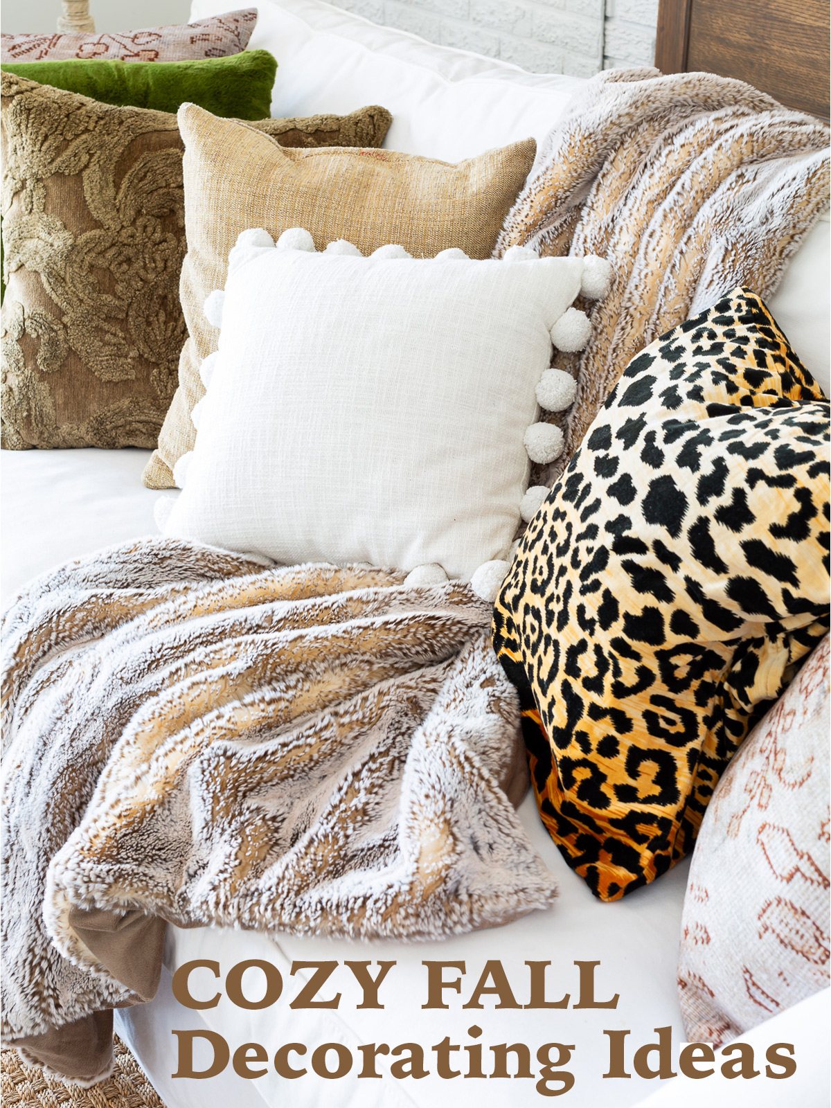 Cozy Fall decorating ideas for fall that you may not have thought of.
