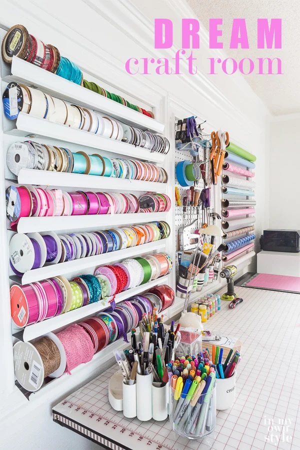 Craft Room Tour: My Studio Office