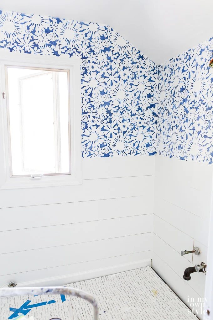Wall stenciling tutorial