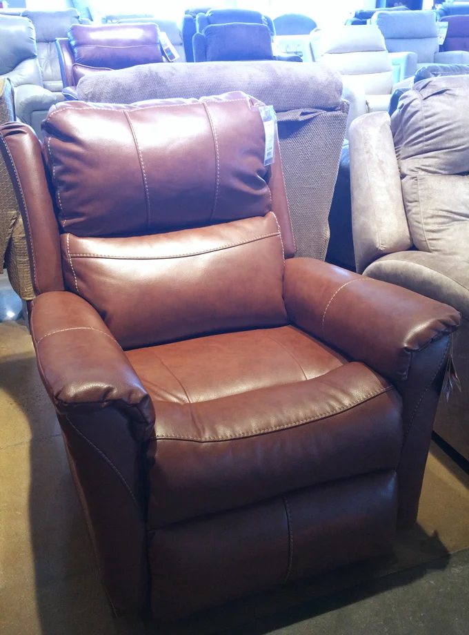leather recliner