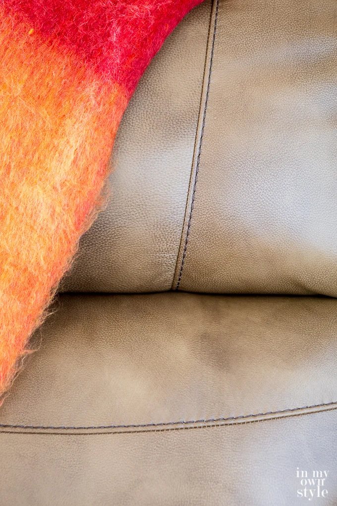 How to decorate a home with recliners and still have style.