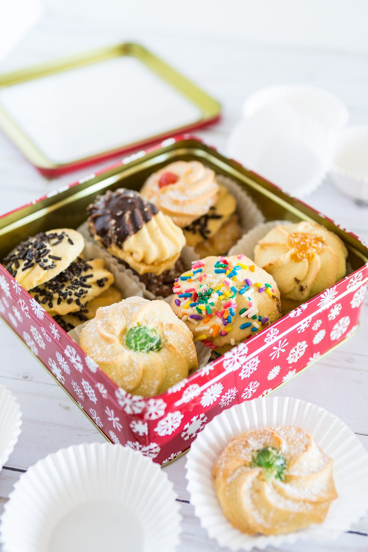 Christmas cookie box ideas.