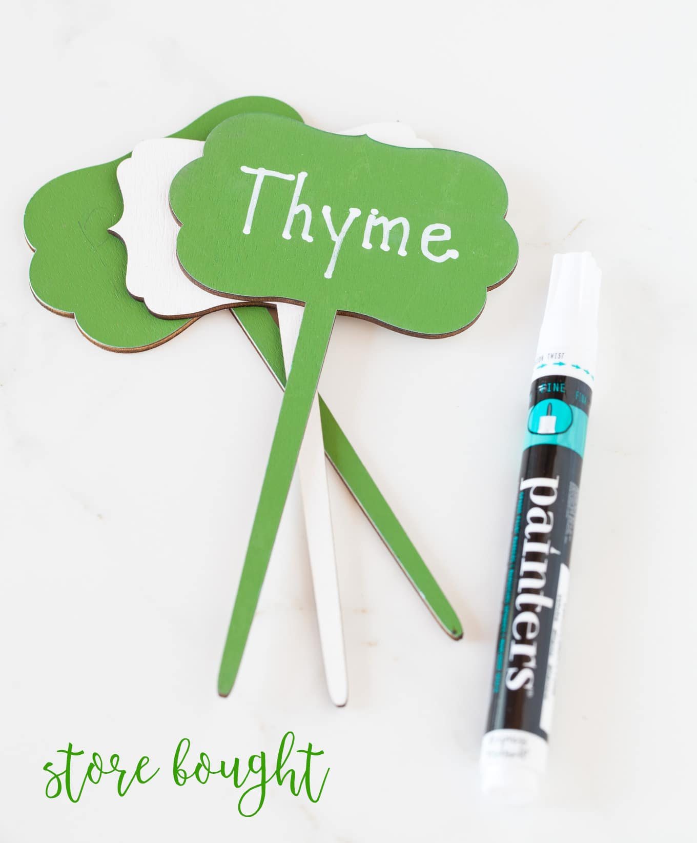 garden markers from Michaels