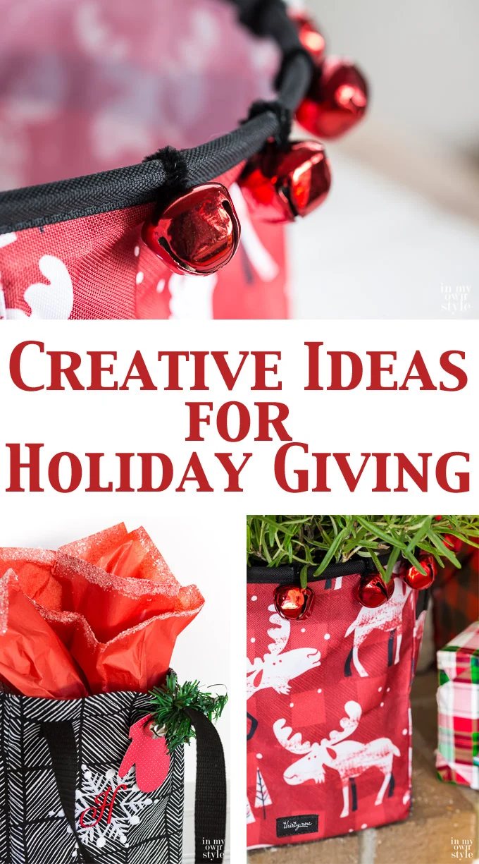 Christmas gift giving ideas and pretty holiday gift wrapping ideas.