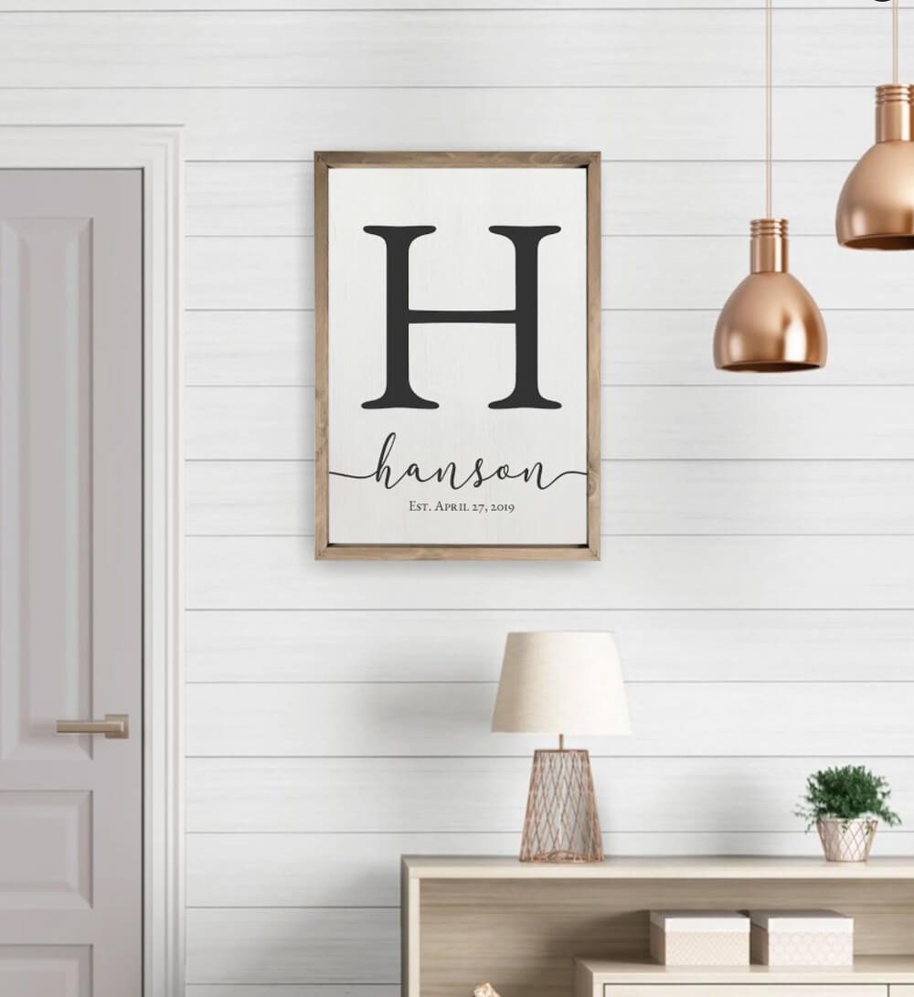 Personalized Name signs