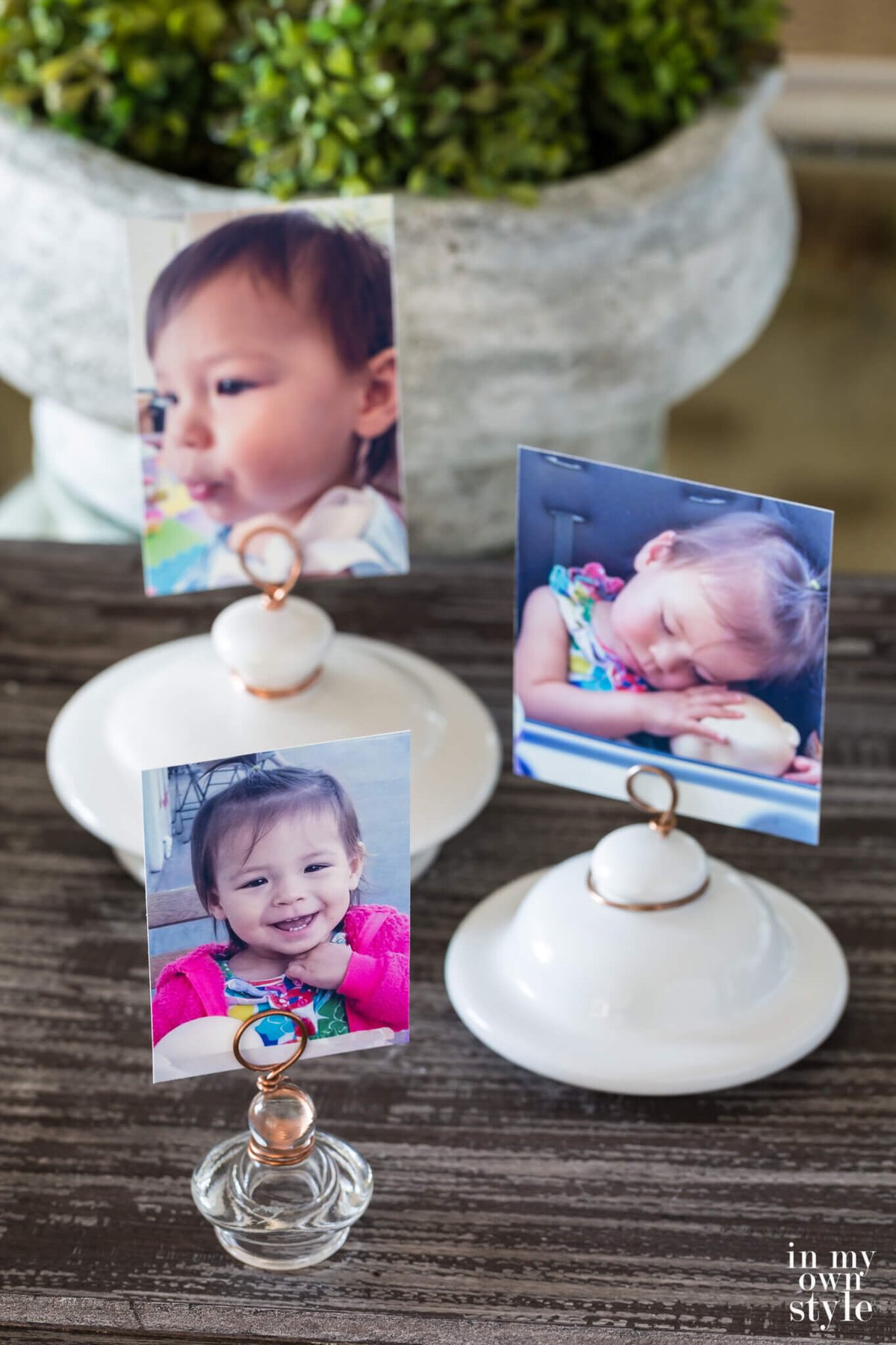 Creative ways to display photos without a frame.