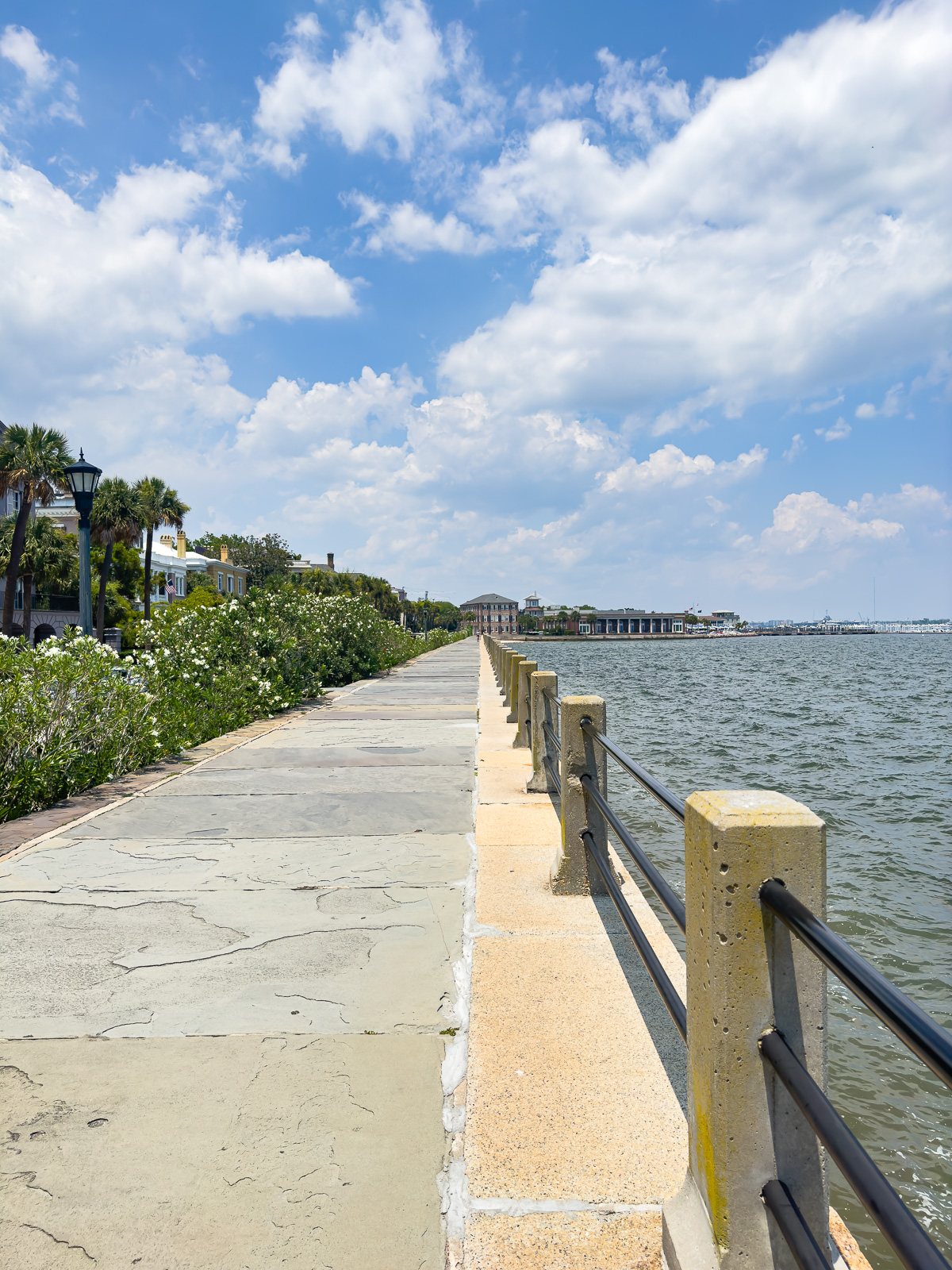 Raised Walkway along Charleston Harbor