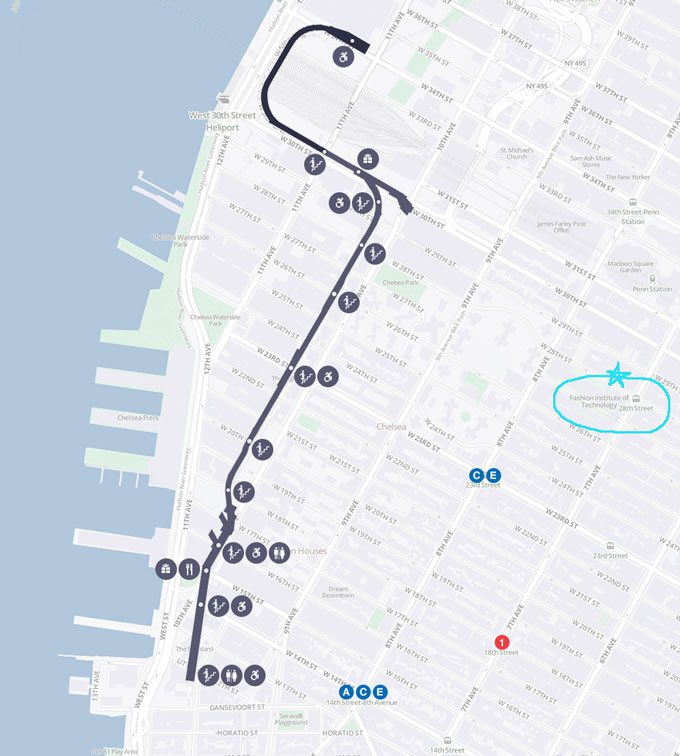 Map-of-the-High-Line-on-the-west-side-of-NYC