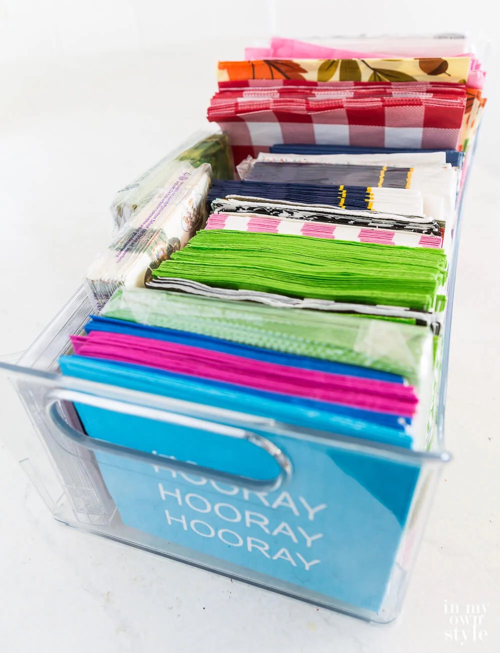 Decorate Using Paper Napkins