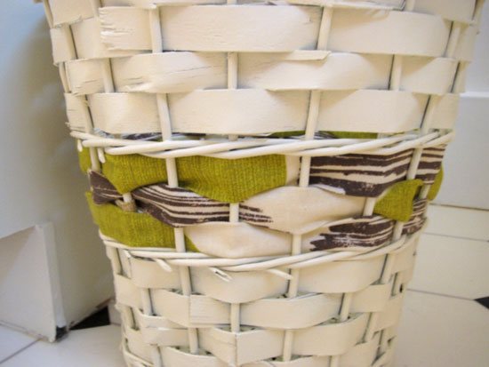 Decorating a Trash Bin