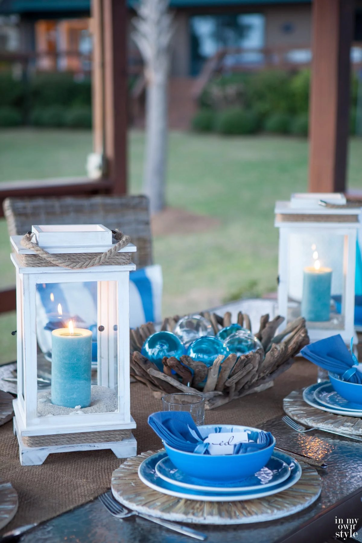 Decorating Outdoors Coastal Style