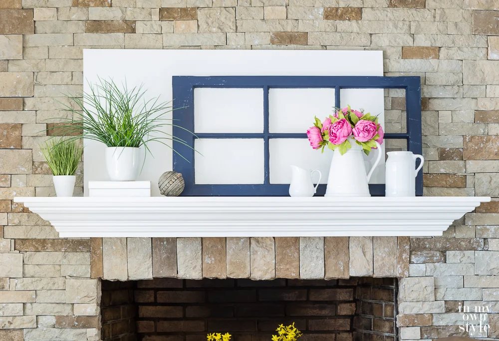 Tips for decorating a mantel