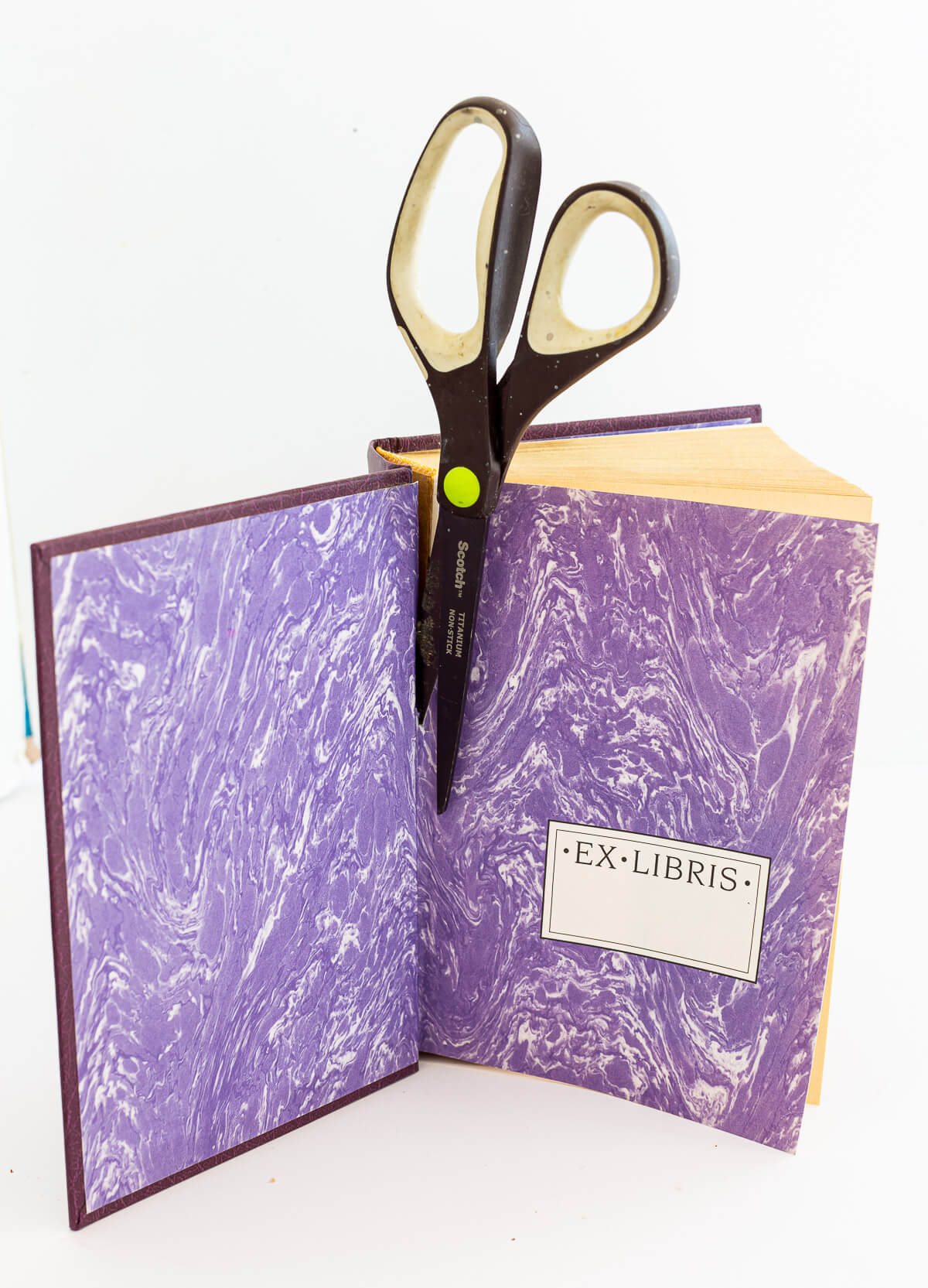 How to cut the pages out of old books so you can make crafts with them.