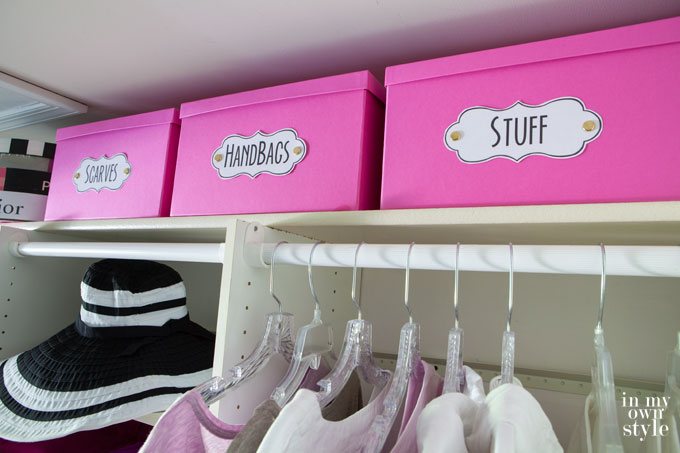 Free printable labels for storage boxes
