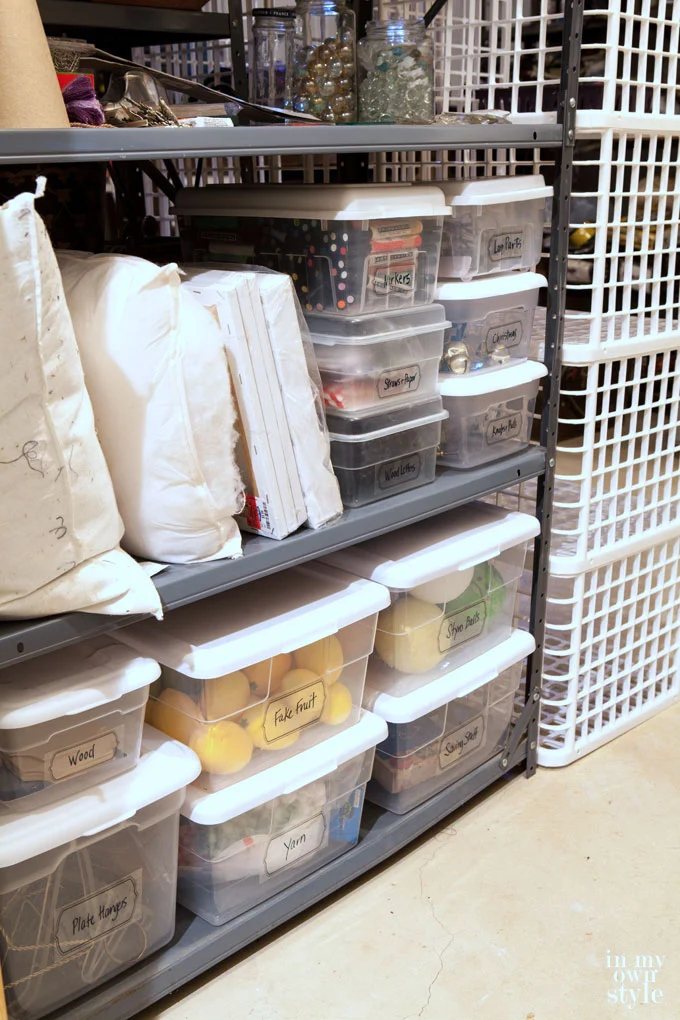 Labels for Storage Bins, Bags and Baskets