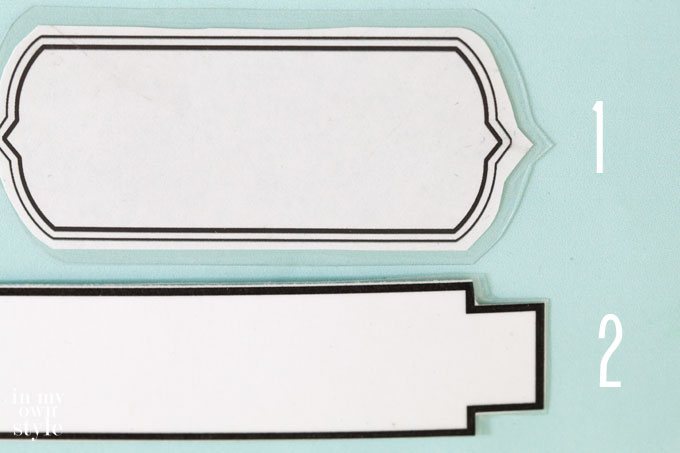 How to seal a label with a self sealing laminating sheet