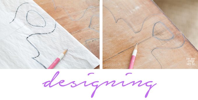 Wood bread board cutting patterns
