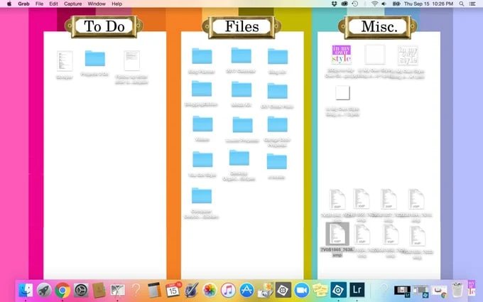 Free download to use as your computer's desktop background. Use it to organize folder and files you want to keep handy on your computer's desktop | Oducu