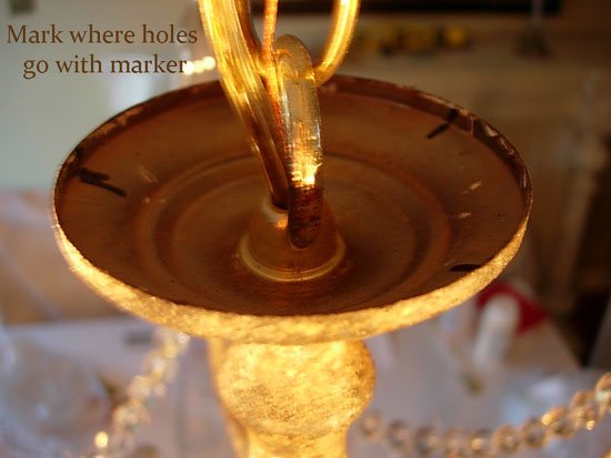 Brass Chandelier Makeover Ideas